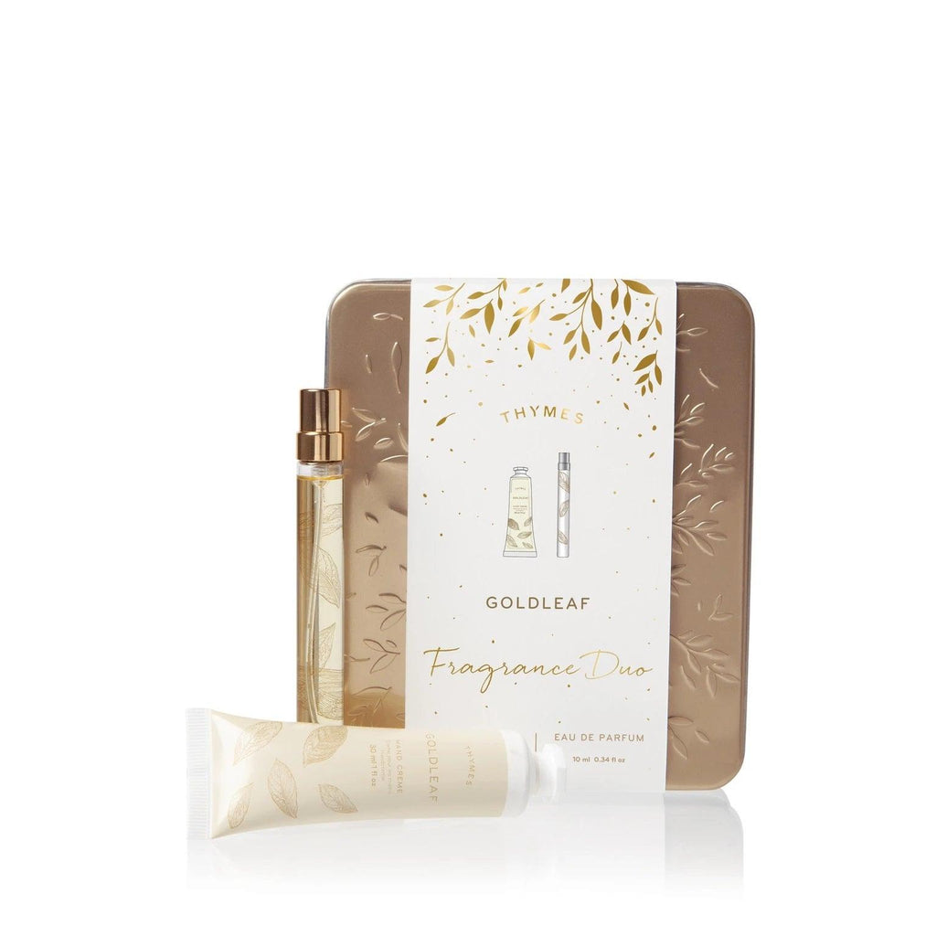 Thymes Gold Leaf Fragrance Duo - A Secret Admirer