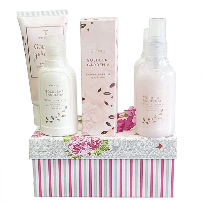 Thymes GoldLeaf Gardenia Gift Set - A Secret Admirer