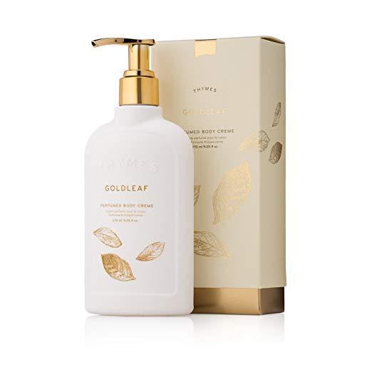 Thymes Goldleaf Perfumed Body Creme 9.25 Oz - A Secret Admirer