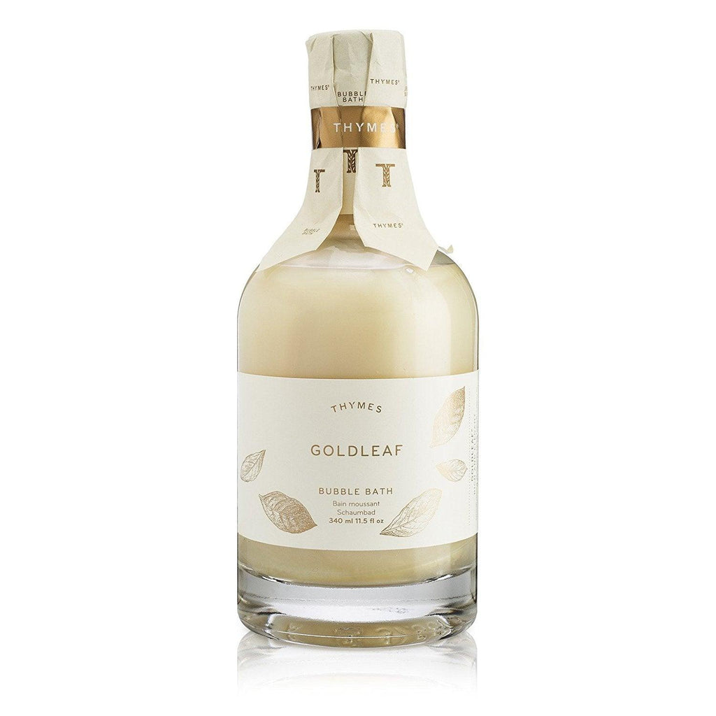 Thymes Goldleaf Perfumed Bubble Bath 11.5oz - A Secret Admirer
