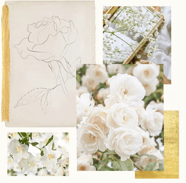 Thymes Goldleaf Statement 3 - Wick Candle - A Secret Admirer