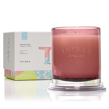 Thymes Kimono Rose Poured Candle 10oz - A Secret Admirer
