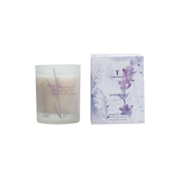 Thymes Lavender Aromatic Poured Candle 9Oz - A Secret Admirer