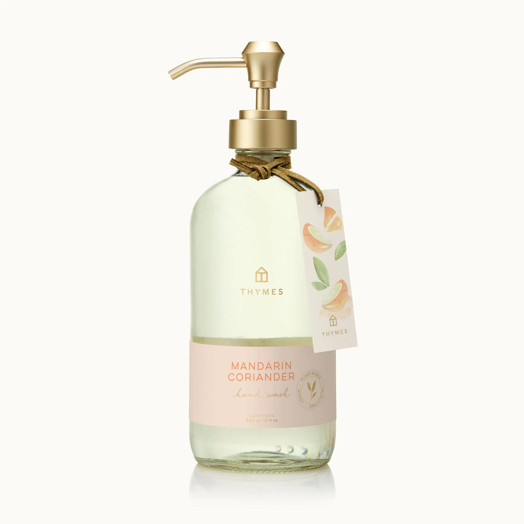 Thymes Mandarin Coriander Large Hand Wash 15oz - A Secret Admirer