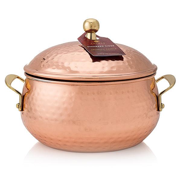 Thymes Simmered Cidar Copper Candle Pot 18oz - A Secret Admirer