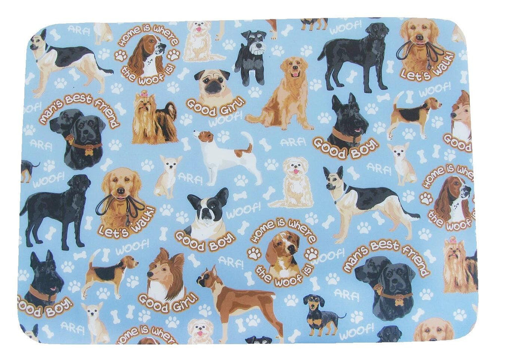 Two Lumps Of Sugar Man's Best Friend Set of 4 Placemats - A Secret Admirer