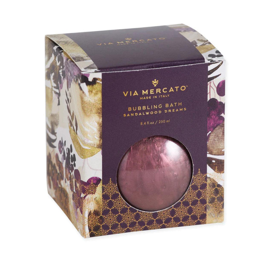 Via Mercato Sandalwood Dream Bubbling Bath - A Secret Admirer