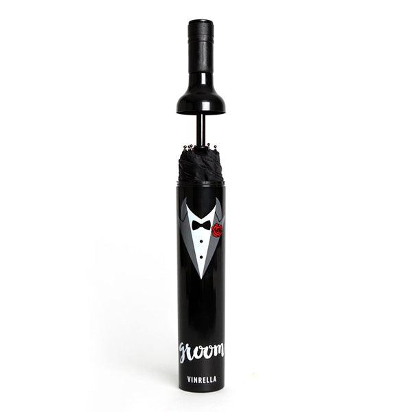 Vinrella Groom Bottle Umbrella - A Secret Admirer