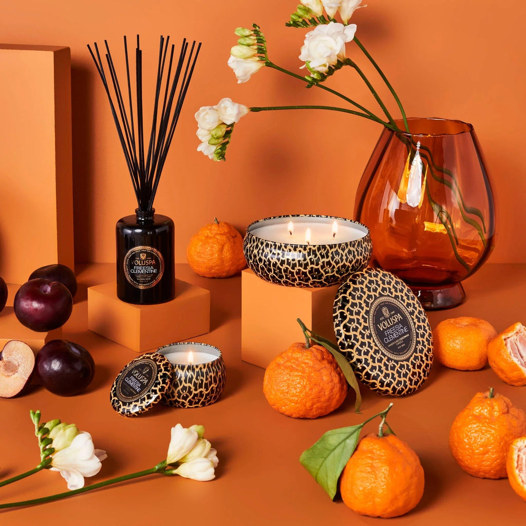 Voluspa Freesia Clementine Reed Diffuser - A Secret Admirer