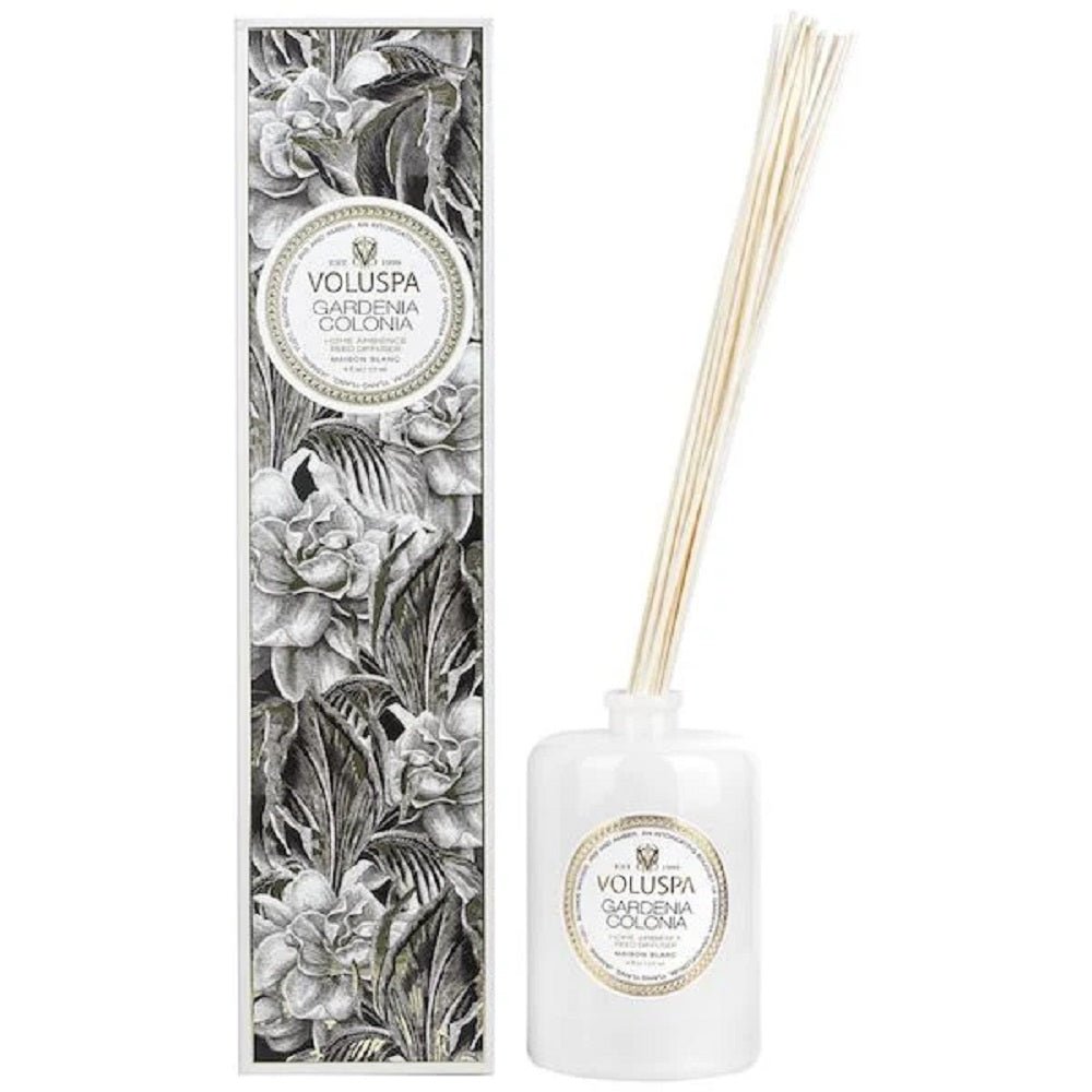 Voluspa GARDENIA COLONIA REED DIFFUSER 6 OZ. - A Secret Admirer