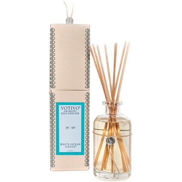 Votivo Aromatic Diffuser White Ocean Sands 7.3oz - A Secret Admirer