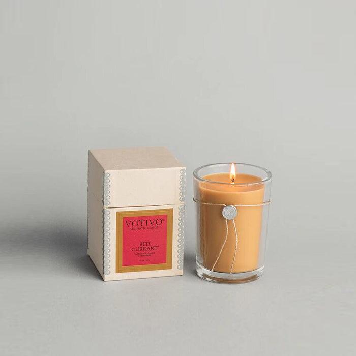 Votivo Aromatic Large Candle Red Currant - A Secret Admirer