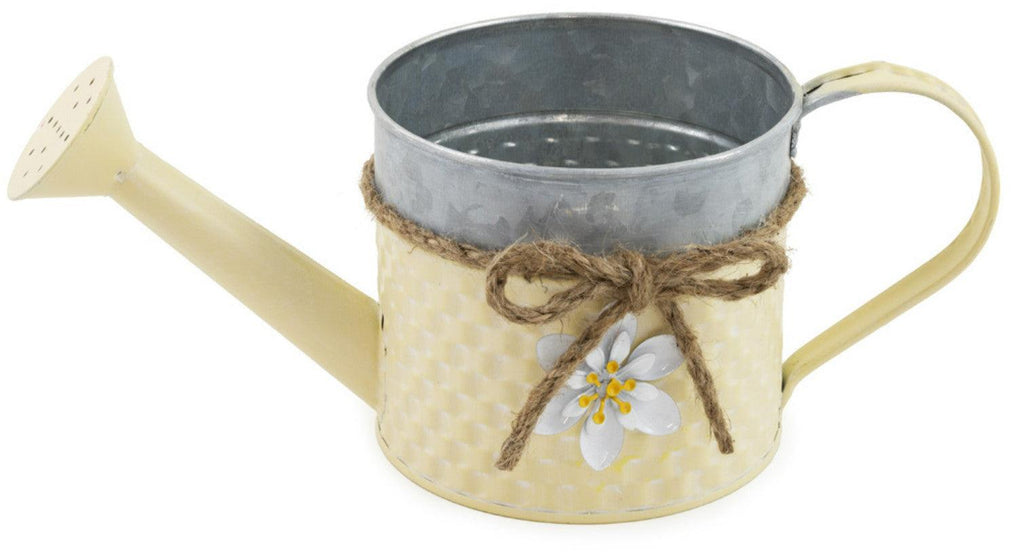 Yellow Watercan Planter - A Secret Admirer