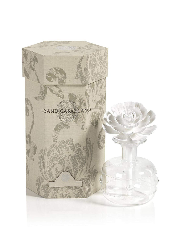 Zodax Grand Casablanca Porcelain Diffuser Moroccan Peony 6.8oz - A Secret Admirer