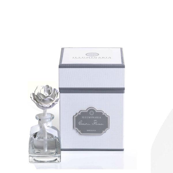 Zodax Illuminaria Mini Porcelain Diffuser Cactus Flower 1.36oz - A Secret Admirer