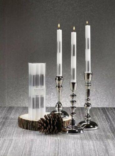 Zodax Modern and Festive Candle Silver Formal Candles Set of 6 - A Secret Admirer