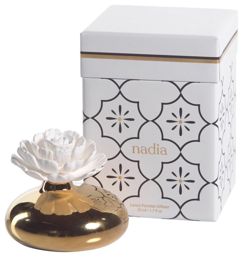 Zodax Nadia Porcelain Diffuser 1.69oz - A Secret Admirer