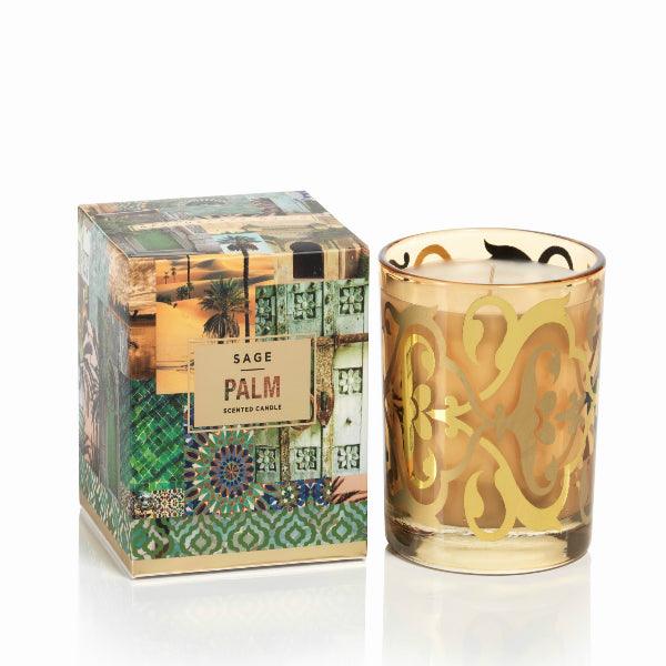 Zodax Sage Scented Candle - Palm 9oz - A Secret Admirer
