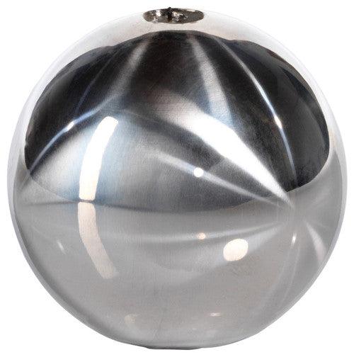 Zodax Silver 3.5 Inch Titanium Ball Candle - A Secret Admirer