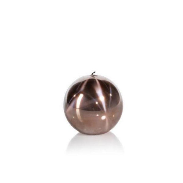 Zodax Titanium Ball Candle Rose Gold Medium - A Secret Admirer